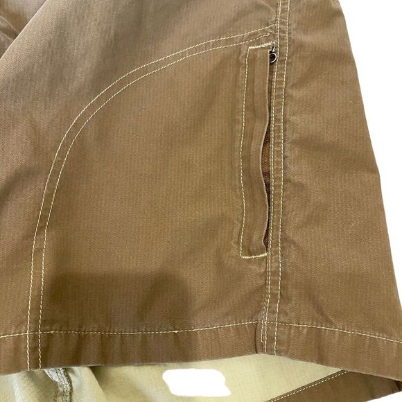 Kuhl Dry Renegade Utility Shorts Mens 38 Tan Mid Length Outdoor Hiking - Picture 5 of 8